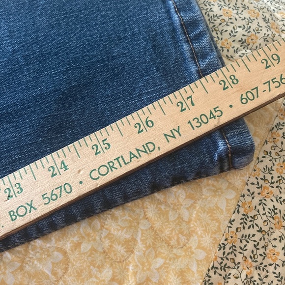 Lee perfect fit jeans, women’s 12S just below the waist dark stone washed - Picture 8 of 10